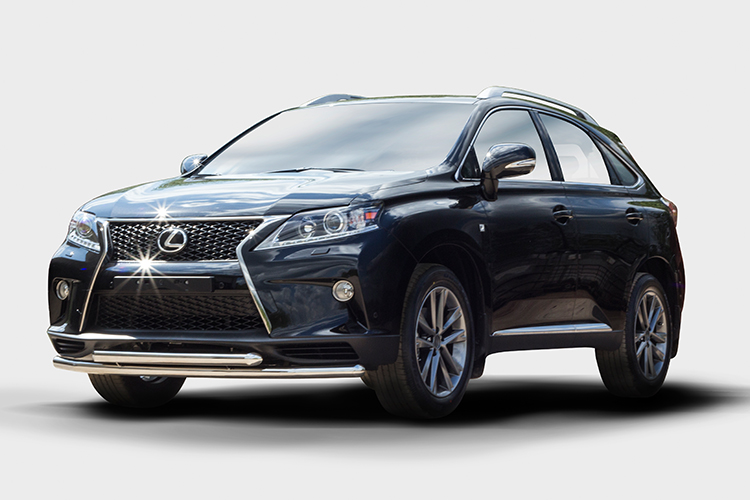 ЗАЩИТА ПЕРЕДНЯЯ D60/60 ДВОЙНАЯ LEXUS RX 2012