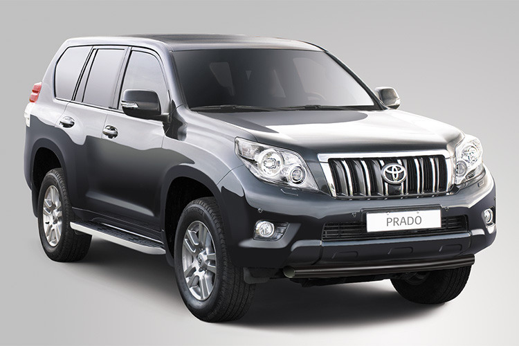 ЗАЩИТА ПЕРЕДНЯЯ D76 ЧЕРНАЯ TOYOTA LAND CRUISER 150
