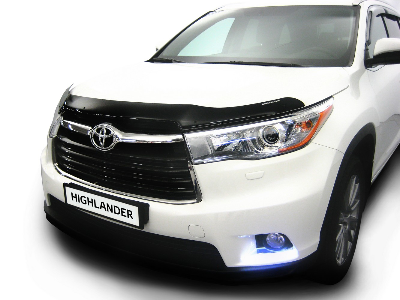 Дефлектор капота TOYOTA HIGHLANDER 2013- (1шт.)