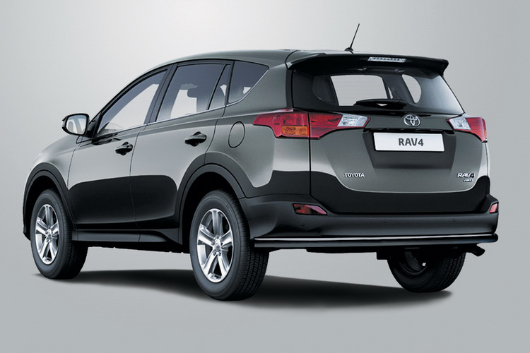 ЗАЩИТА ЗАДНЯЯ D60 ЧЕРНАЯ TOYOTA RAV4 2012