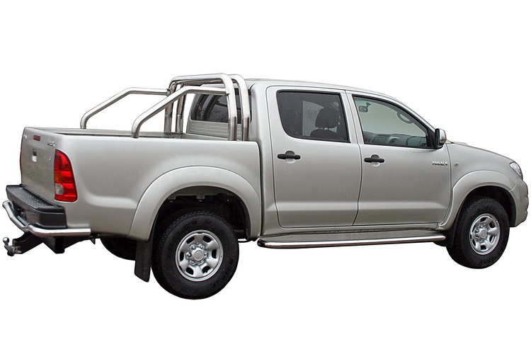 ЗАЩИТА КУЗОВА ДВОЙНАЯ TOYOTA HILUX 2008