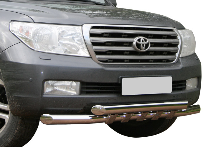 ЗАЩИТА ПЕРЕДНЯЯ ДВОЙНАЯ D76/76 TOYOTA LAND CRUISER 200 2007