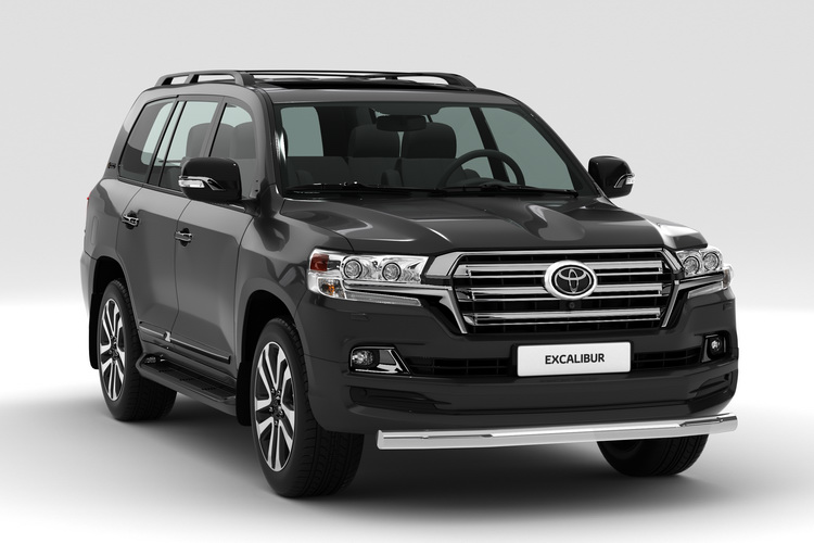 ЗАЩИТА ПЕРЕДНЯЯ D76 TOYOTA LAND CRUISER 200 EXCALIBUR 2017