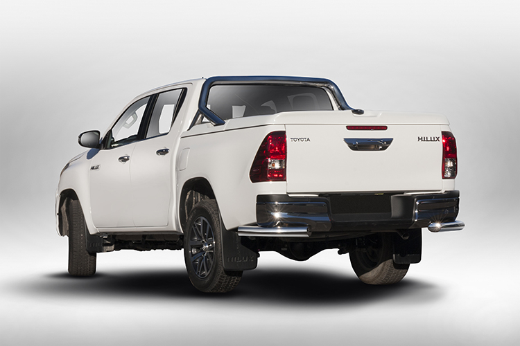 ЗАЩИТА ЗАДНЯЯ "УГОЛКИ" D76 TOYOTA HILUX 2015