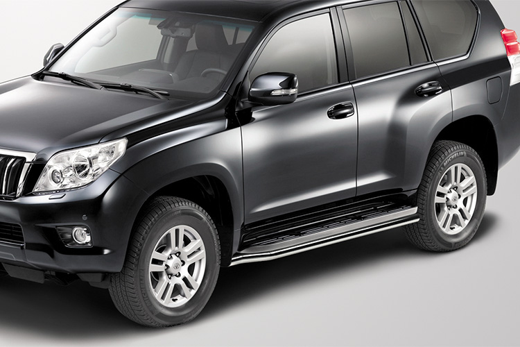 ЗАЩИТА ШТАТНЫХ ПОРОГОВ D60 TOYOTA LAND CRUISER 150