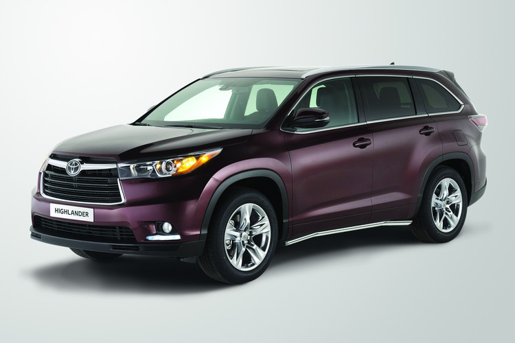 ПОРОГИ ОВАЛЬНЫЕ 75Х42 TOYOTA HIGHLANDER 2013