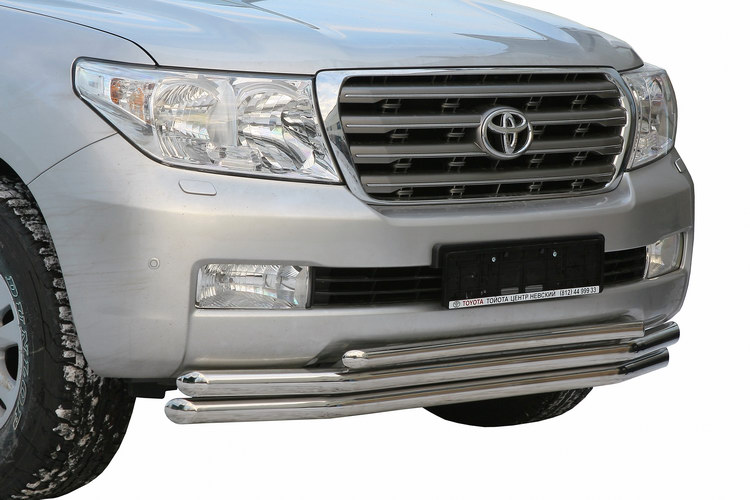 ЗАЩИТА ПЕРЕДНЯЯ ТРОЙНАЯ D60/60/42 TOYOTA LAND CRUISER 200 2007