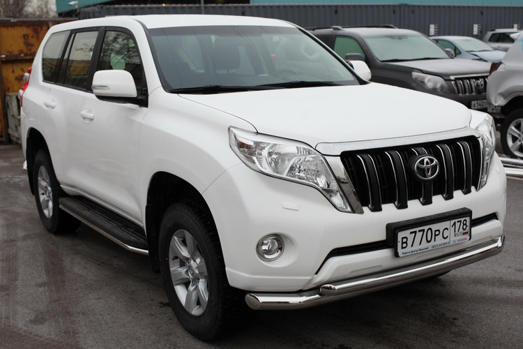 ЗАЩИТА ПЕРЕДНЯЯ ДВОЙНАЯ D76/60 TOYOTA LAND CRUISER 150