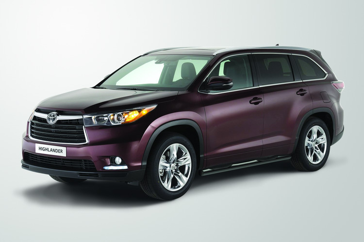 ПОРОГИ D76 ЧЕРНЫЕ TOYOTA HIGHLANDER 2013