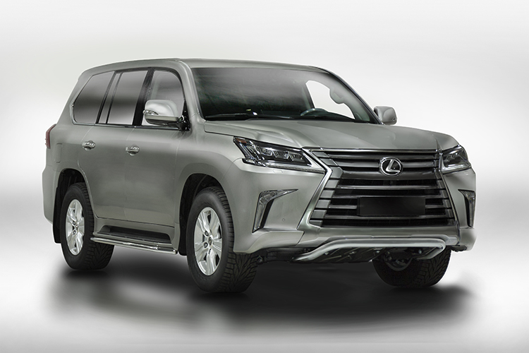 РЕШЕТКА ПЕРЕДНЯЯ МИНИ НИЗКАЯ D60 LEXUS LX 2015