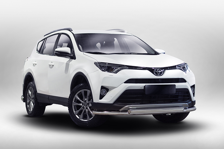ЗАЩИТА ПЕРЕДНЯЯ D60/ОВАЛЬНАЯ 75X42 TOYOTA RAV4 2015