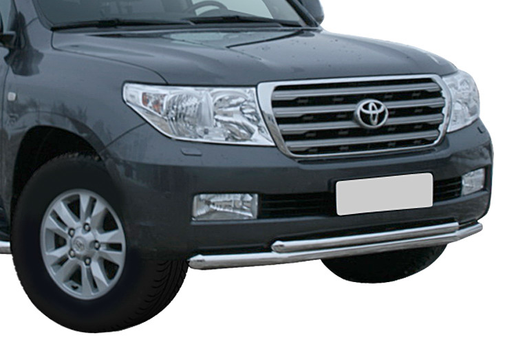 ЗАЩИТА ПЕРЕДНЕГО БАМПЕРА D60/42 TOYOTA LAND CRUISER 200 2007