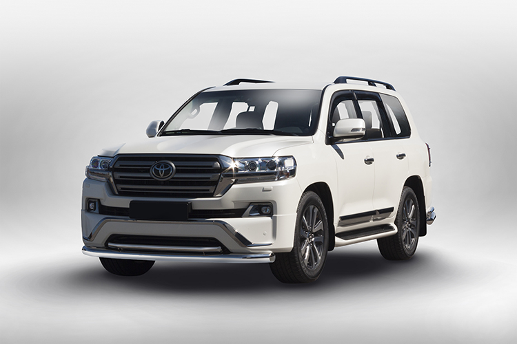 ЗАЩИТА ПЕРЕДНЯЯ ДВОЙНАЯ D76/42 TOYOTA LAND CRUISER 200 EXECUTIVE 2016