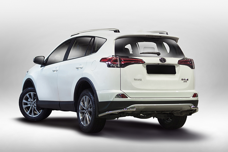 ЗАЩИТА ЗАДНЯЯ "УГОЛКИ" D42 TOYOTA RAV4 2015