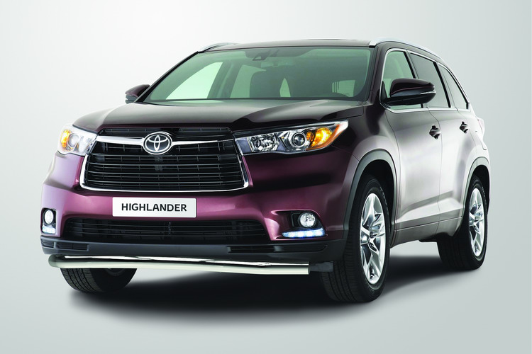 ЗАЩИТА ПЕРЕДНЯЯ D76 TOYOTA HIGHLANDER 2013