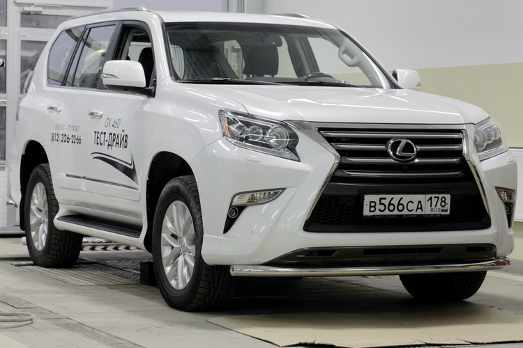 ЗАЩИТА ПЕРЕДНЯЯ D60 LEXUS GX 460 2013