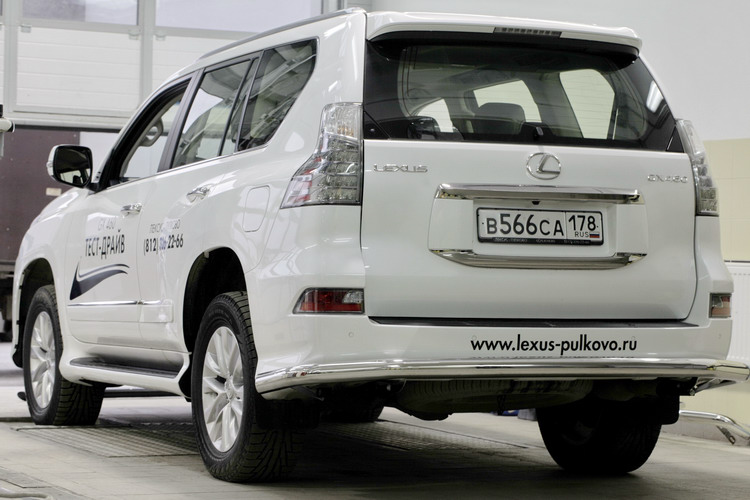 ЗАЩИТА ЗАДНЯЯ D76 LEXUS GX 460 2013
