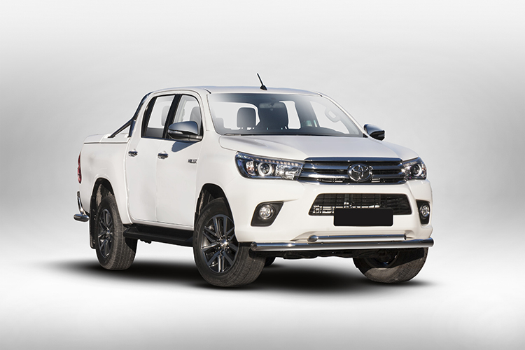 ЗАЩИТА ПЕРЕДНЯЯ ДВОЙНАЯ D76/60 TOYOTA HILUX 2015