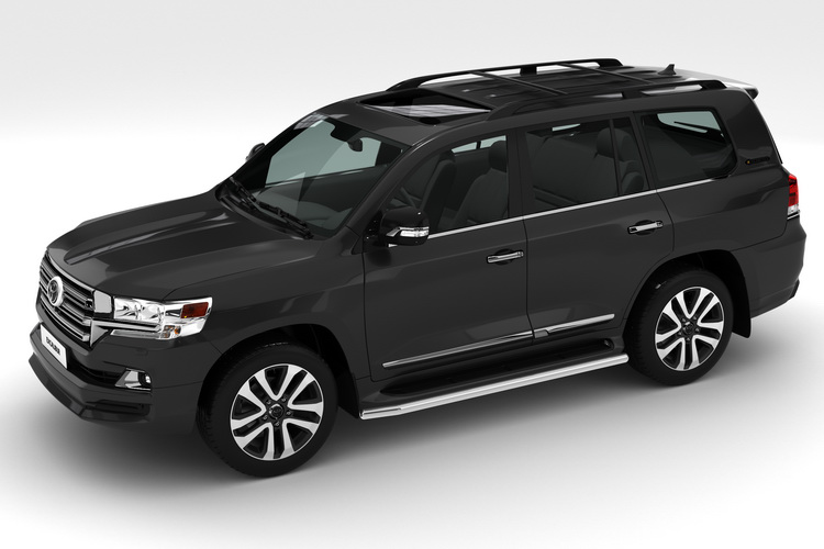 ЗАЩИТА ШТАТНЫХ ПОРОГОВ D60 TOYOTA LAND CRUISER 200 EXCALIBUR 2017