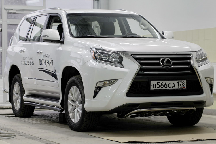 РЕШЕТКА ПЕРЕДНЯЯ МИНИ НИЗКАЯ С ЗАЩ D42 LEXUS GX 460 2013