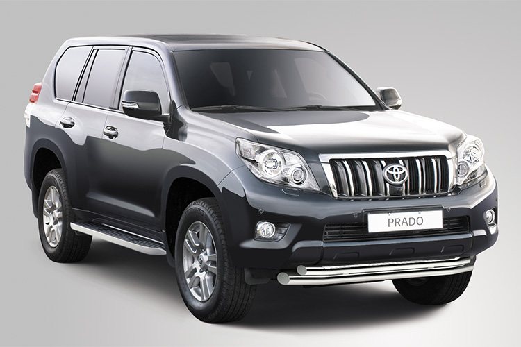 ЗАЩИТА ПЕРЕДНЯЯ ДВОЙНАЯ D76/60 TOYOTA LAND CRUISER 150