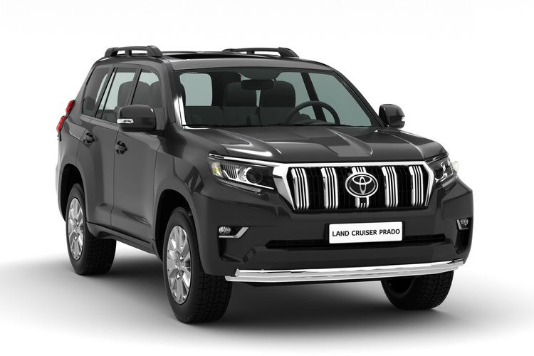 ЗАЩИТА ПЕРЕДНЯЯ ДВОЙНАЯ D60/60 TOYOTA LAND CRUISER 150 2017