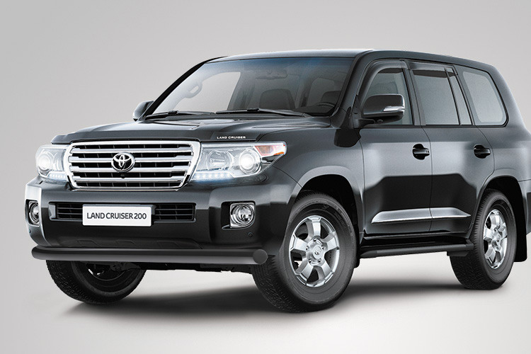 ЗАЩИТА ПЕРЕДНЯЯ D76 ЧЕРНАЯ TOYOTA LAND CRUISER 200