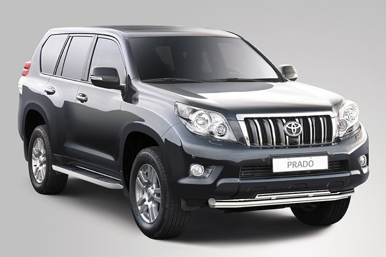 ЗАЩИТА ПЕРЕДНЯЯ ТРОЙНАЯ D60/60/42 TOYOTA LAND CRUISER 150