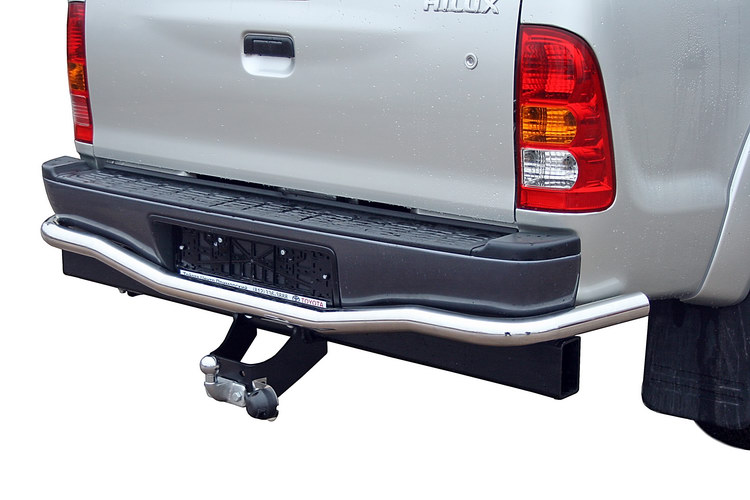 ЗАЩИТА ЗАДНЯЯ "ВОЛНА" D60 TOYOTA HILUX 2008
