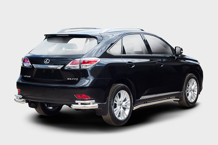 ЗАЩИТА ЗАДНЯЯ УГОЛКИ D76/42 ДВОЙНЫЕ LEXUS RX 2012