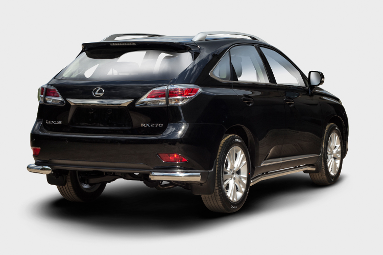 ЗАЩИТА ЗАДНЯЯ УГОЛКИ D76 LEXUS RX 2012
