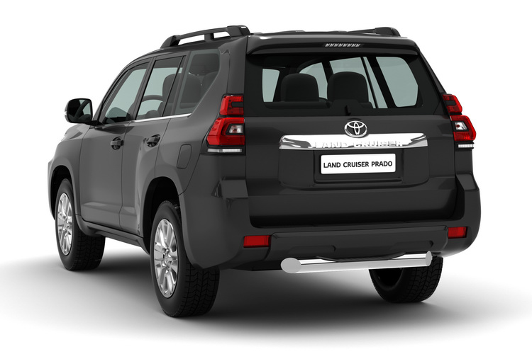 ЗАЩИТА ЗАДНЯЯ "СТУПЕНЬ" D76 TOYOTA LAND CRUISER 150 2017