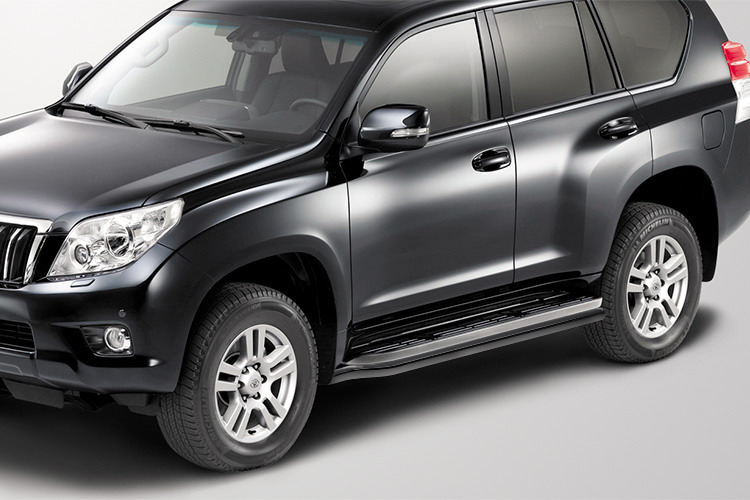ПОРОГИ D60 ЧЕРНЫЕ TOYOTA LAND CRUISER 150