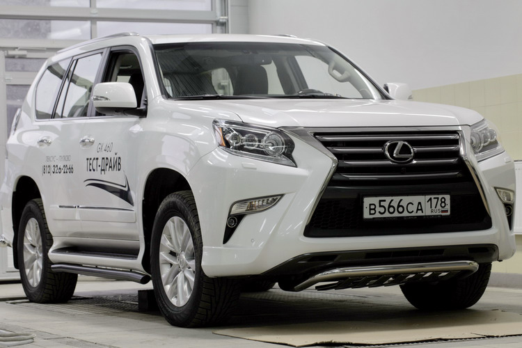 РЕШЕТКА ПЕРЕДНЯЯ МИНИ НИЗКАЯ С ЗАЩ D60 LEXUS GX 460 2013