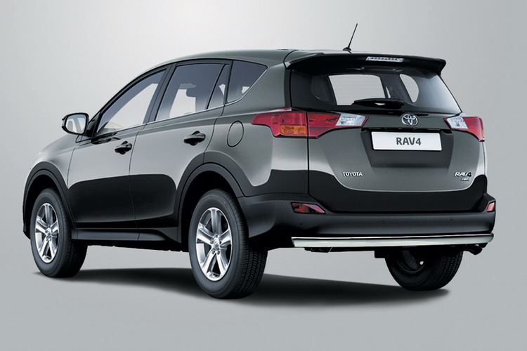 ЗАЩИТА ЗАДНЯЯ ОВАЛЬНАЯ 75X42 TOYOTA RAV4 2012