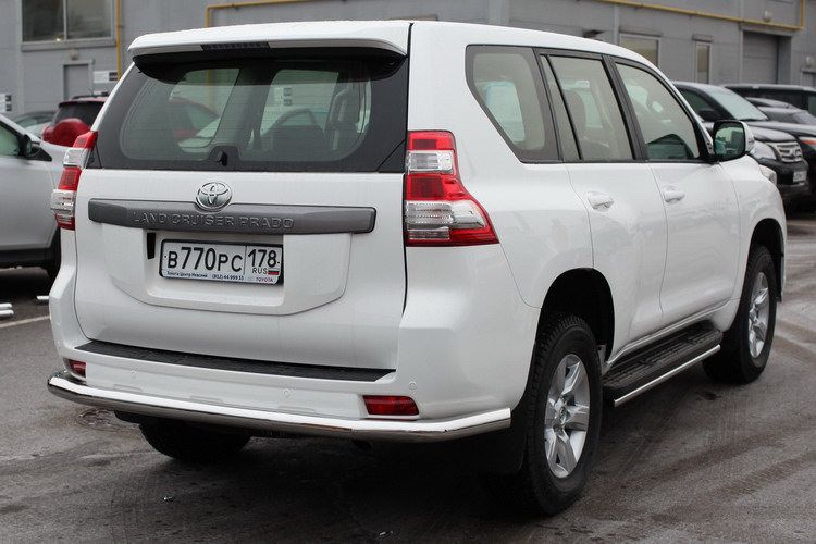 ЗАЩИТА ЗАДНЯЯ D76 TOYOTA LAND CRUISER 150