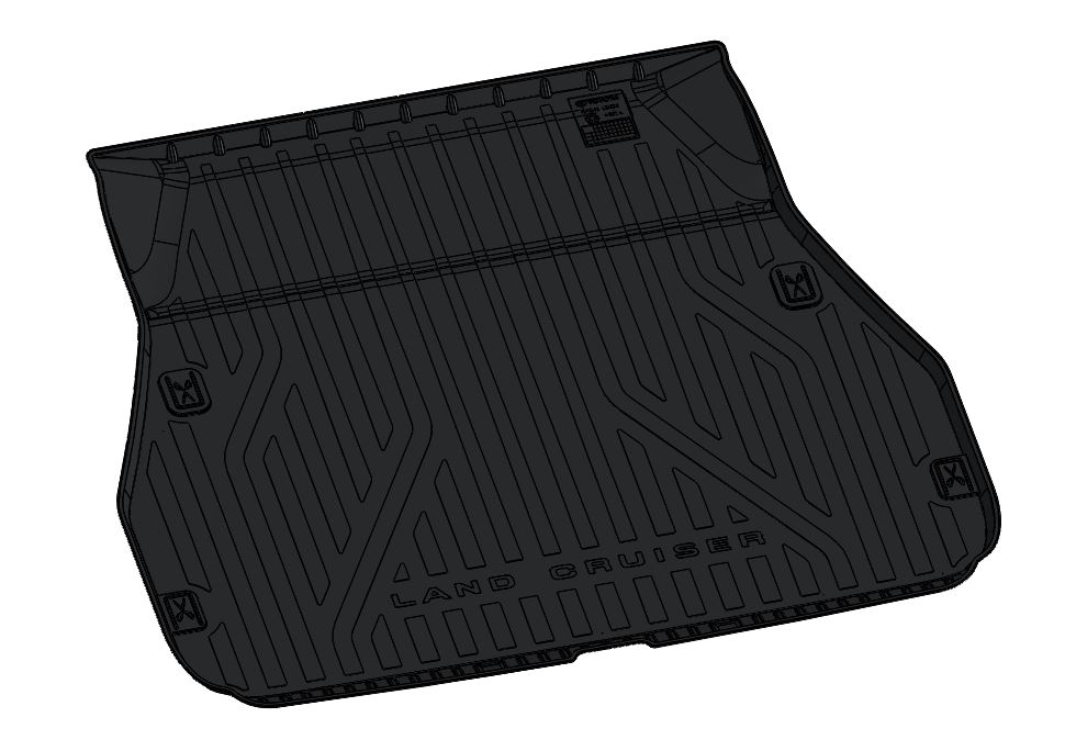 КОВРИК В БАГАЖНИК TOYOTA LAND CRUISER 300 21, 5 МЕСТ