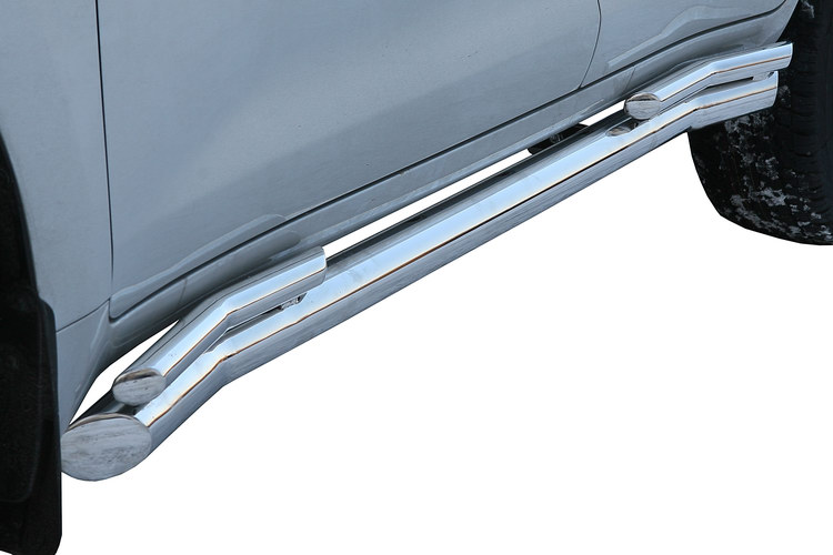 ПОРОГИ ДВОЙНЫЕ D76/42 TOYOTA LAND CRUISER 200 2007