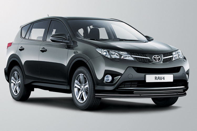 ЗАЩИТА ПЕРЕДНЯЯ ДВОЙНАЯ D60/42 ЧЕРНАЯ TOYOTA RAV4 2012