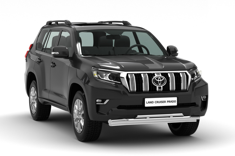 ЗАЩИТА ПЕРЕДНЯЯ ТРОЙНАЯ D60/60/42 TOYOTA LAND CRUISER 150 2017