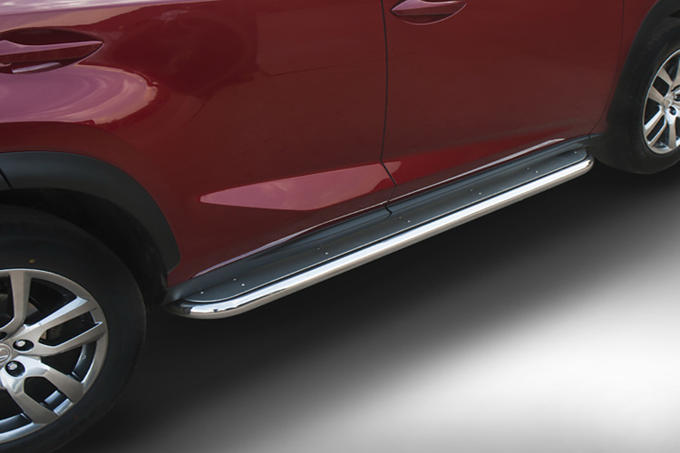 ПОРОГИ С ЛИСТОМ D60 LEXUS NX 2014