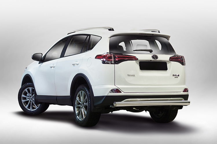 ЗАЩИТА ЗАДНЯЯ ОВАЛЬНАЯ 75X42 TOYOTA RAV4 2015