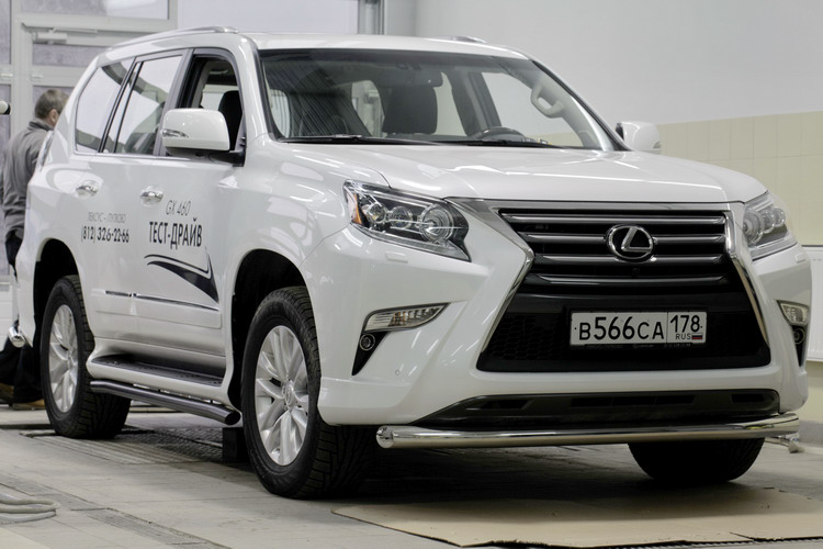 ЗАЩИТА ПЕРЕДНЯЯ D76 LEXUS GX 460 2013