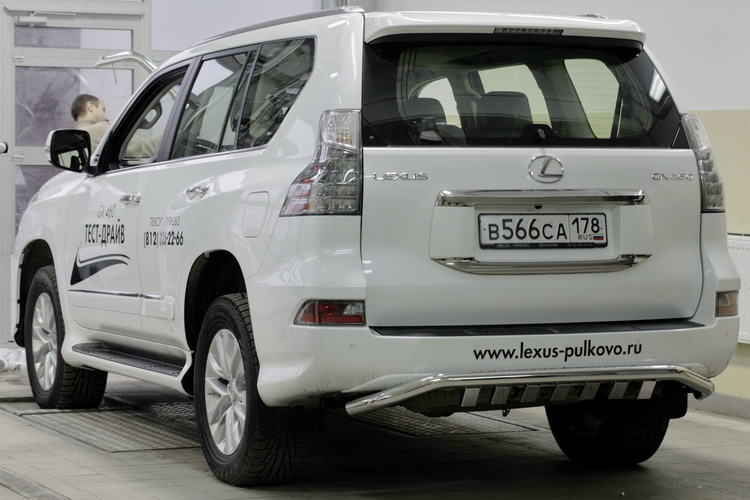 ЗАЩИТА ЗАДНЯЯ D60 LEXUS GX 460 2013